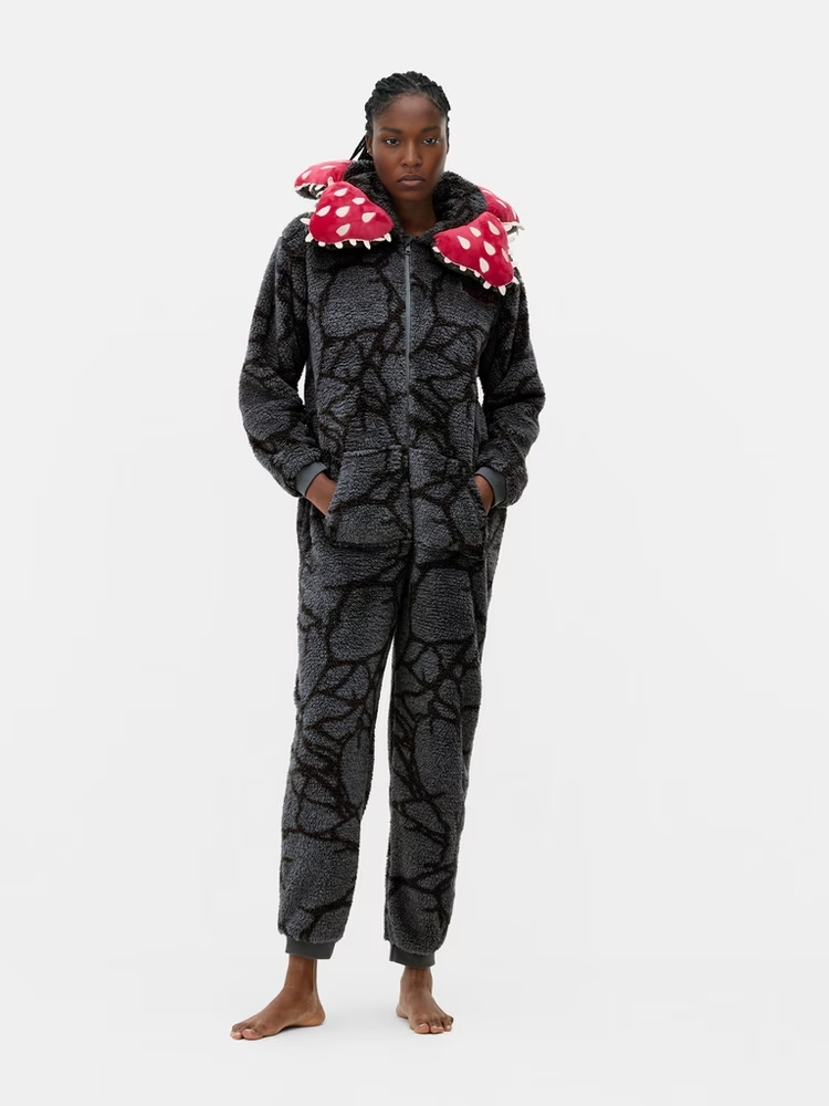 Demogorgon Hooded Cozy Fan Onesie