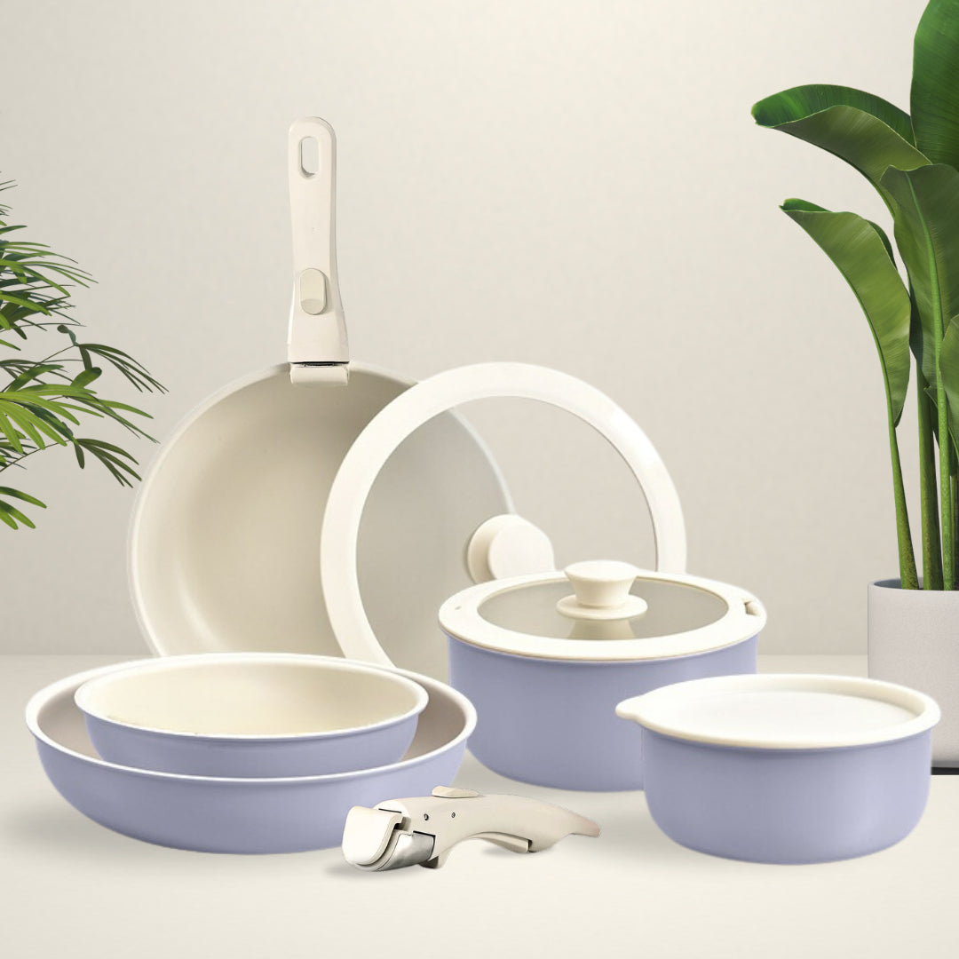 Gourmetific Everyday Ceramic Cookware Set